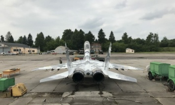 Во Львове завершили ремонт и испытания МИГ-29УБ