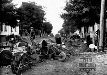Уникальные исторические фото Мелитополя 1941 года - наступление немцев (фото)
