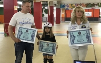 Незрячая 6-летняя девочка стала рекордсменкой Украины