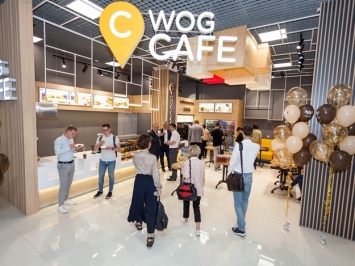 В новом терминале аэропорта Жуляны - новое WOG CAFE