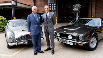 Aston Martin, Джеймс Бонд и принц Черльз