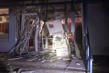 В Харькове вместе с банкоматом ПриватБанка взорвали магазин