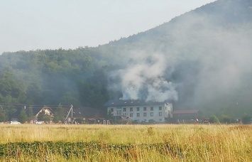 На Закарпатье в детском лагере произошел пожар