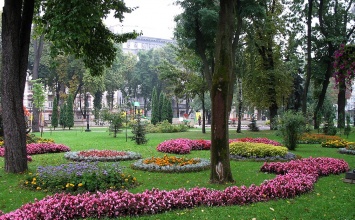 В Киеве засыхают парковые зоны