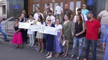 В Одессе протестовали против нового главы ОГА: фото и видео