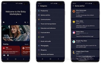 Интеллектуальный помощник Samsung Bixby получил собственный магазин приложений