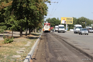 На проспекте Героев начали ремонт дороги