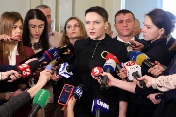Суд не избрал меру пресечения Савченко, потому что она агитирует на своем округе