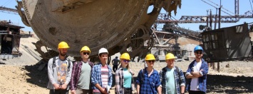 В Покров на ГОК приехали студенты-геологи из Польши
