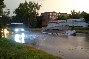 На Днепропетровщине больше всего от непогоды пострадал Кривой Рог