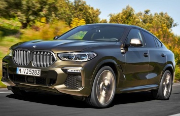 BMW снабдил новый X6 подсветкой «ноздрей»