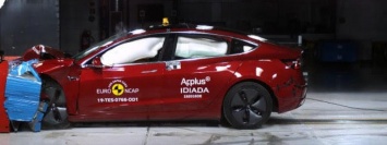 Tesla Model 3 получил 5 звезд по безопасности: чем удивил электрокар экспертов Euro NCAP