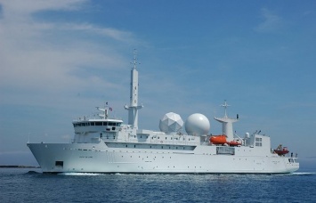 В Черное море вошел разведывательный корабль ВМС Франции Dupuy de Lome. Фото