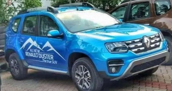 Рестайлинговый Renault Duster замечен в Индии (ФОТО)