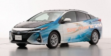 Toyota изобрела «солнечный» Prius