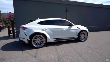 В Лос-Анджелесе сфотографировали широкий Lamborghini Urus (ФОТО)