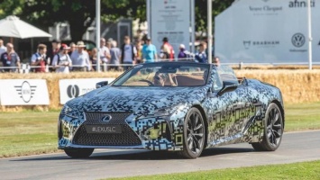 К 2020 году производитель Lexus представит кабриолет LC Convertibly (ФОТО)