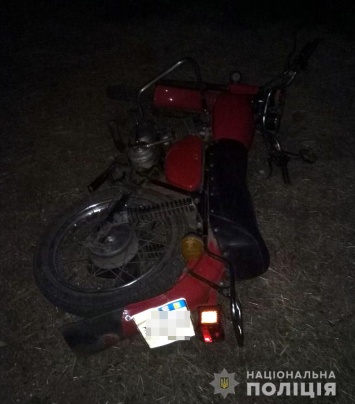 В Запорожской области пьяный мужчина убегал на угнанном мотоцикле от полиции (ФОТО)