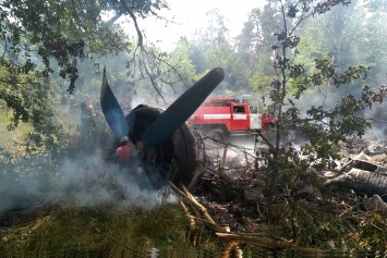 Самолет с украинцами упал прямо посреди поля: есть жертвы