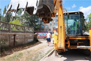 По улице Бувина в Керчи начат ремонт дороги