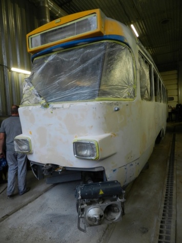 Трамваи из Германии готовят к выходу на днепровские маршруты