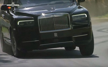 Тяжелый Rolls-Royce Cullinan утер нос спорткарам Гудвуда (ВИДЕО)