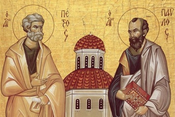 12 июля - день памяти святых апостолов Петра и Павла
