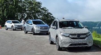 Обновленный Honda CR-V готовится к продаже