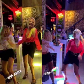 «Танец ботоксного тюленя»: Пьяная Пынзарь рассмешила сеть пляской в ночном клубе