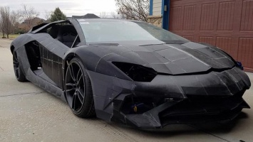 Физик создал Lamborghini Aventador с помощью 3D-печати (ВИДЕО)