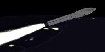 Появилось видео неудачного запуска ракеты-носителя Vega со спутником ОАЭ