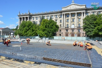 Работы на Соборной площади в Николаеве могут вот-вот остановиться из-за отсутствия финансирования (ФОТО, ВИДЕО)