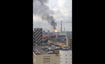 Под Москвой горит электростанция: опубликованы шокирующие видео