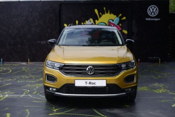 Volkswagen привез в Украину самый маленький кроссовер T-Roc
