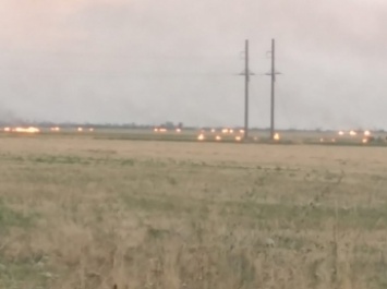 Фермеры массово поджигают поля после уборочной (фото)