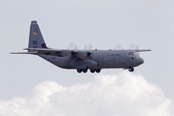 Военные покидают "Си Бриз": сразу три американских "Геркулеса" грузились в Одесском аэропорту