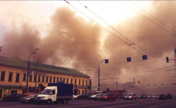 Центр Москвы объят огнем: все как в пророчествах Ванги, владения Путина в черном дыму