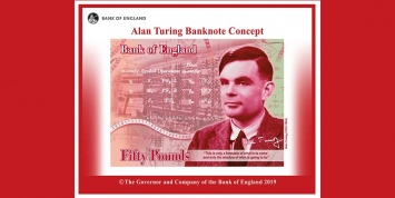 Алан Тьюринг станет лицом британской банкноты в 50 фунтов