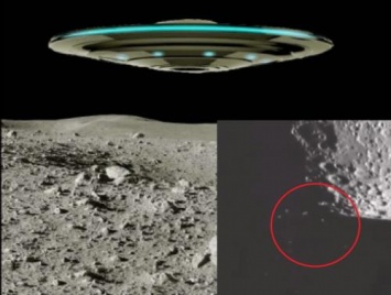Космические светлячки: На Луне засняли 5 светящихся НЛО