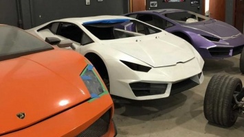 Полиция конфисковала поддельные суперкары Ferrari и Lamborghini