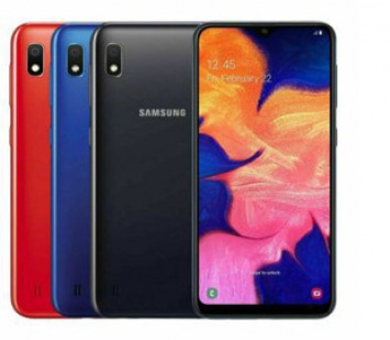 Стали известны характеристики смартфона Samsung Galaxy A10s