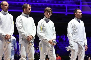 Мужская сборная Украины по фехтованию завоевала "серебро" чемпионата мира