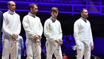 Украинские шпажисты на ЧМ-2019 по фехтованию завоевали «серебро»