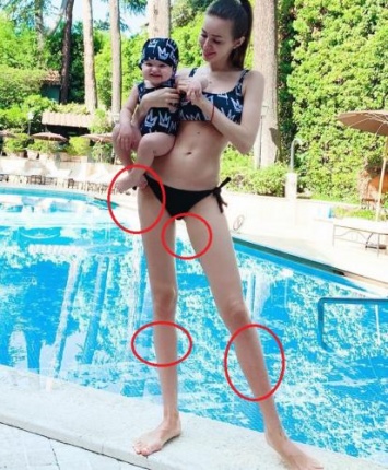 Фотошоп вместо мышц: В Сети высмеяли «корявую» попытку Костенко скрыть дряблые ноги