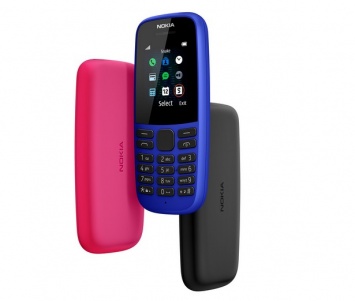 Обновленный телефон Nokia 105 может проработать 30 дней в режиме ожидания