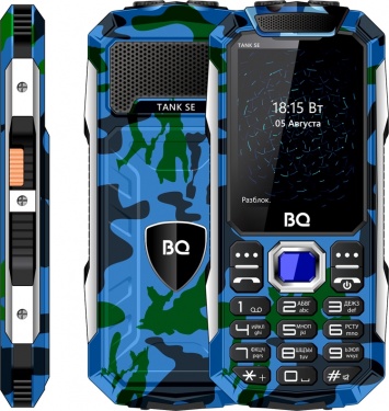 BQ выпустила телефон для военнослужащих BQ 2432 Tank SE