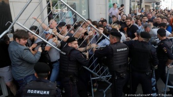 "Путин, будь наготове": немецкие СМИ о разгоне акции протеста в Москве