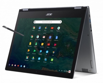 Новая версия хромбука Acer Chromebook Spin 13 получила чип Intel Core i7 и 16 ГБ ОЗУ