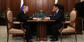 Глава Калмыкии Хасиков отчитался перед Путиным о ситуации в регионе