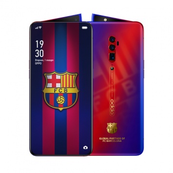 OPPO Reno 10x zoom для фанатов FC Barcelona